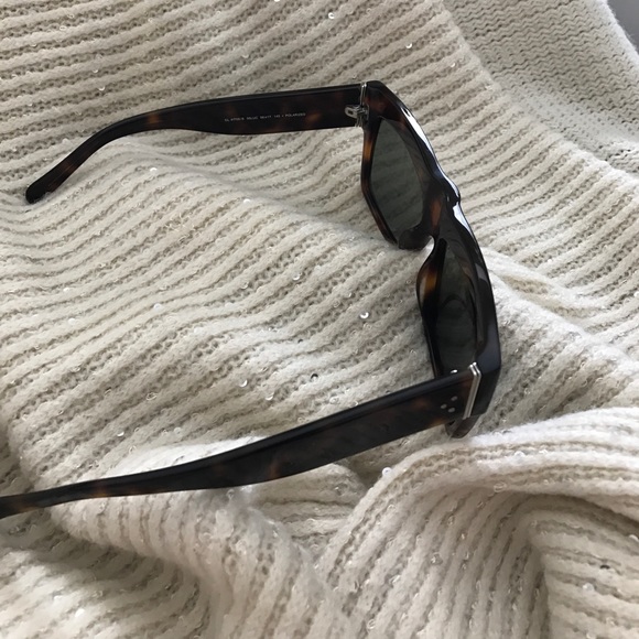 Celine ZZ Top Sunglasses CL41756/S Tortoise Polar - Picture 5 of 8