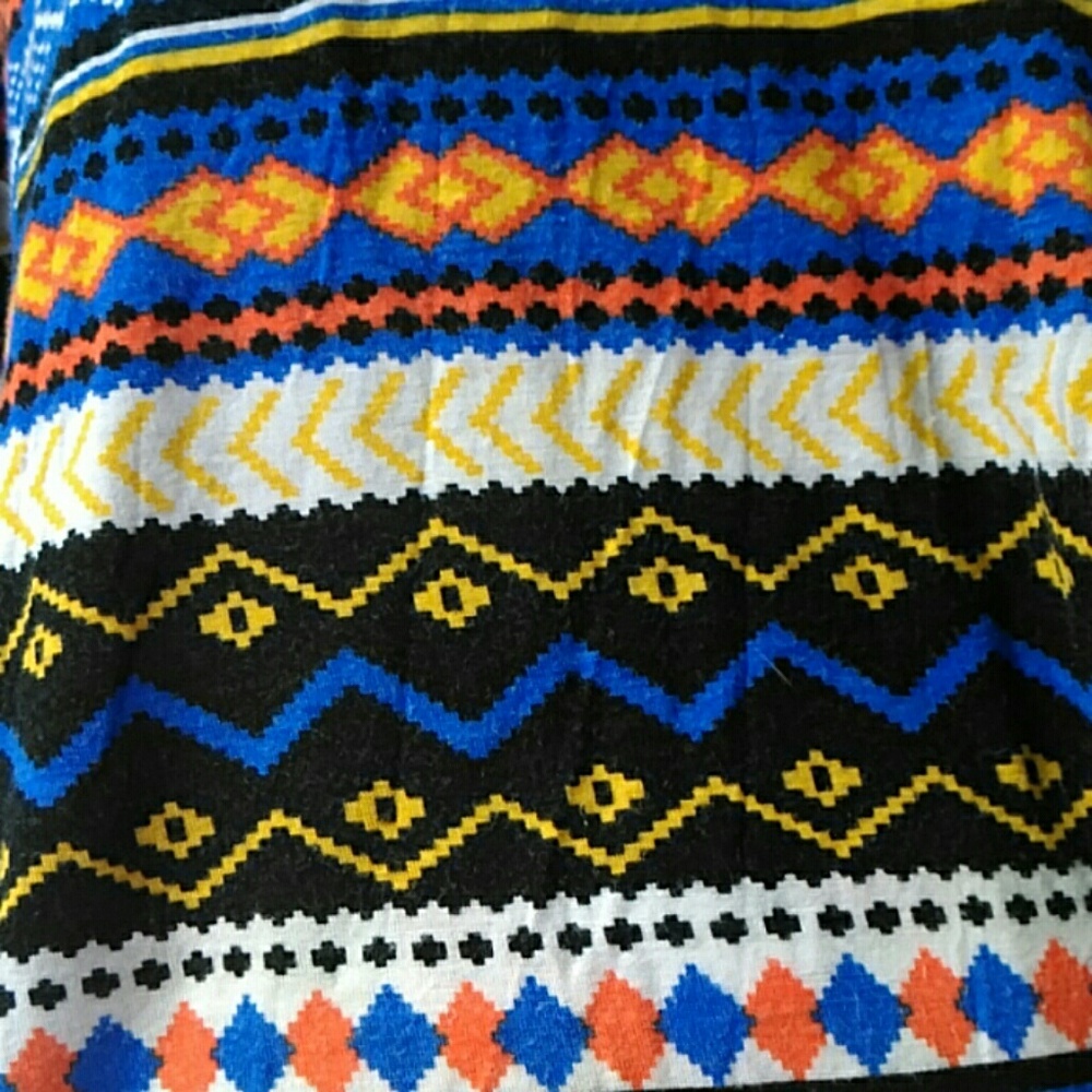 Cobalt Aztec Top - Picture 2 of 2
