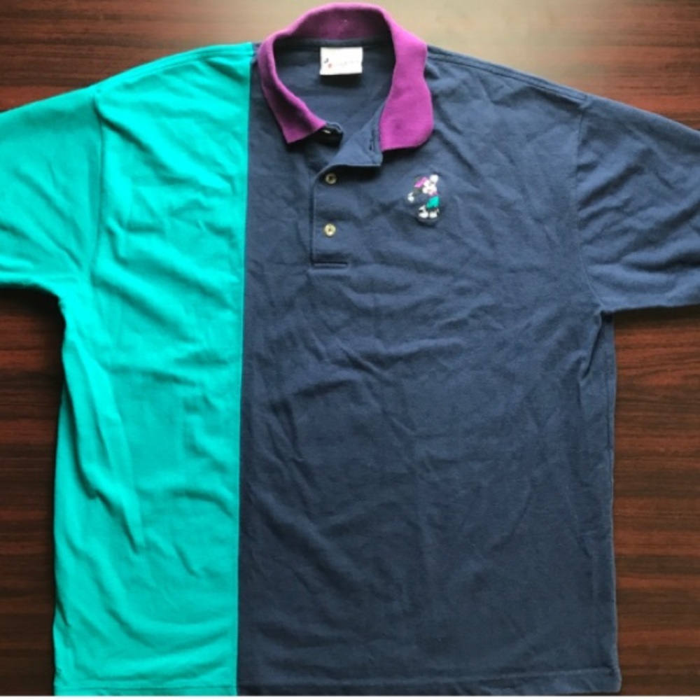 Vintage Mickey Golf polo