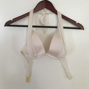 White VS push-up bikini top