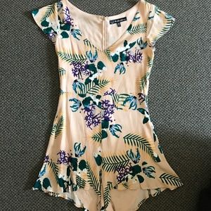 For love & lemons floral romper
