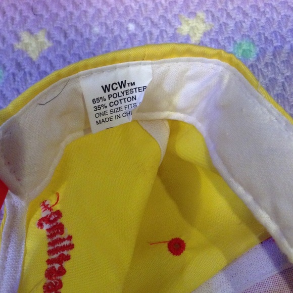 Accessories - HULK HOGAN WCW SNAPBACK VINTAGE WWE WF Accessories - HULK HOGAN WCW SNAPBACK VINTAGE WWE WF