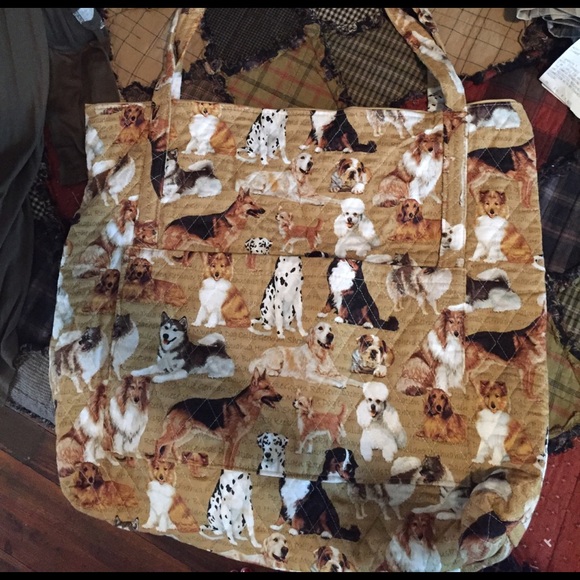 Home made dog tote with zipper - Picture 1 of 2