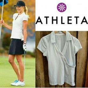 Athleta golf/tennis v-neck top
