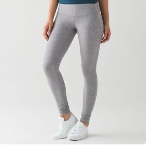 Lululemon Grey Wunder Unders