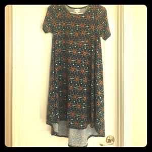 LuLaRoe Carly dress Size XXS Price firm at $25.