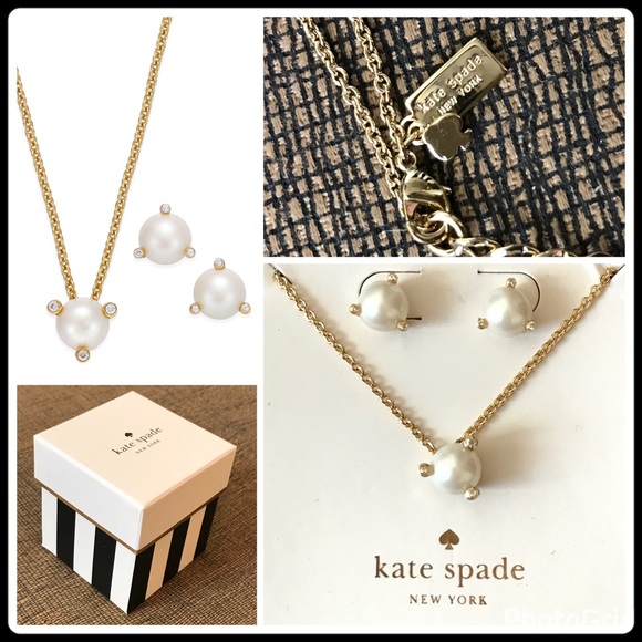 kate spade Jewelry - JUST IN 🆕 RISE AND SHINE FAUX PERAL SET