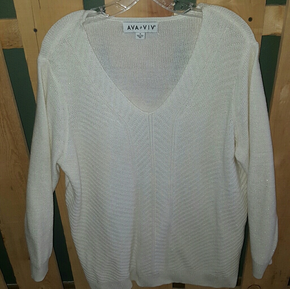 White sweater