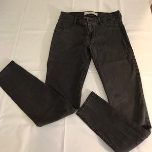 Gray Abercrombie and Fitch jeans