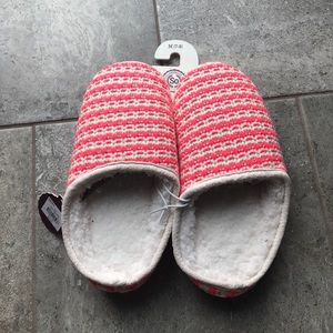 Never worn slippers!