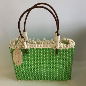 Casual woven small purse