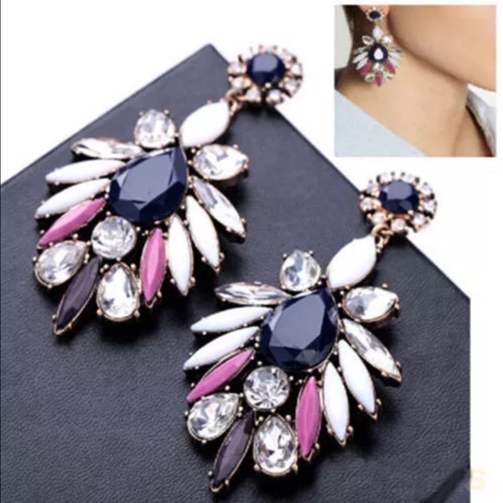 Rinstone earrings