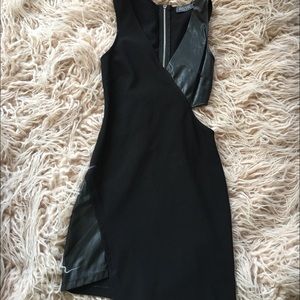 ASTR black mini dress