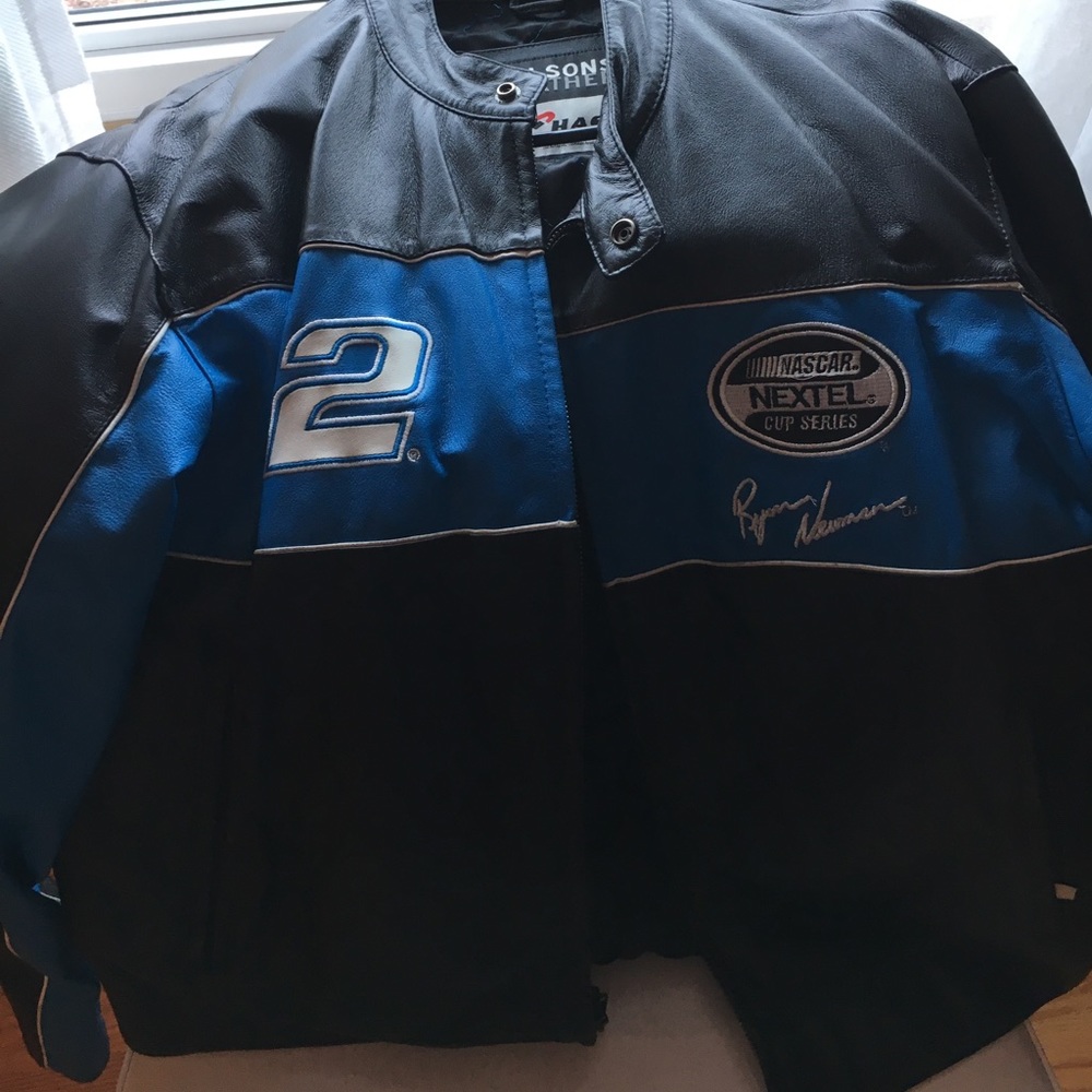 Leather Race Car Jacket