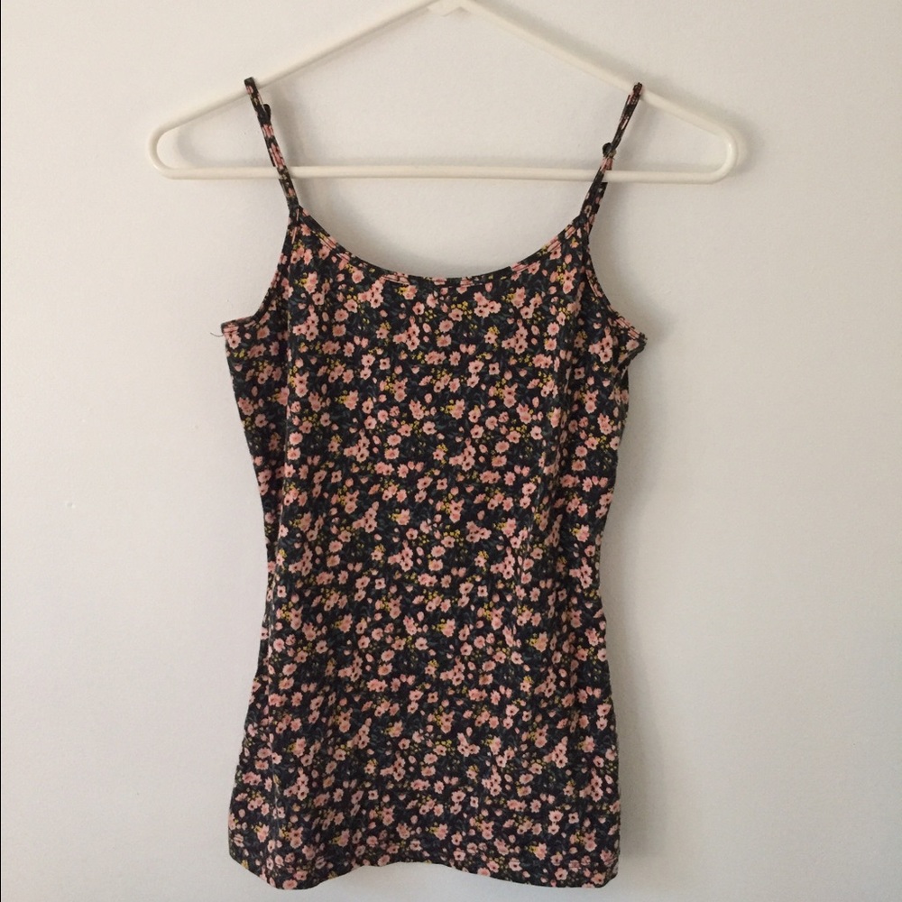 pacsun floral tank top shirt