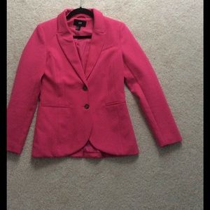 Hot pink H&M woman's blazer