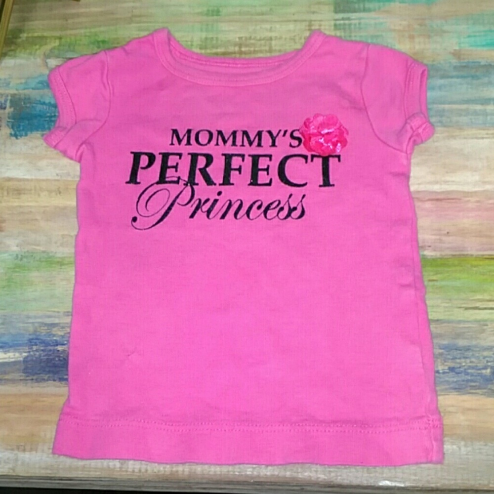 Carter's Perfect Princess Shirt Size 3 Months