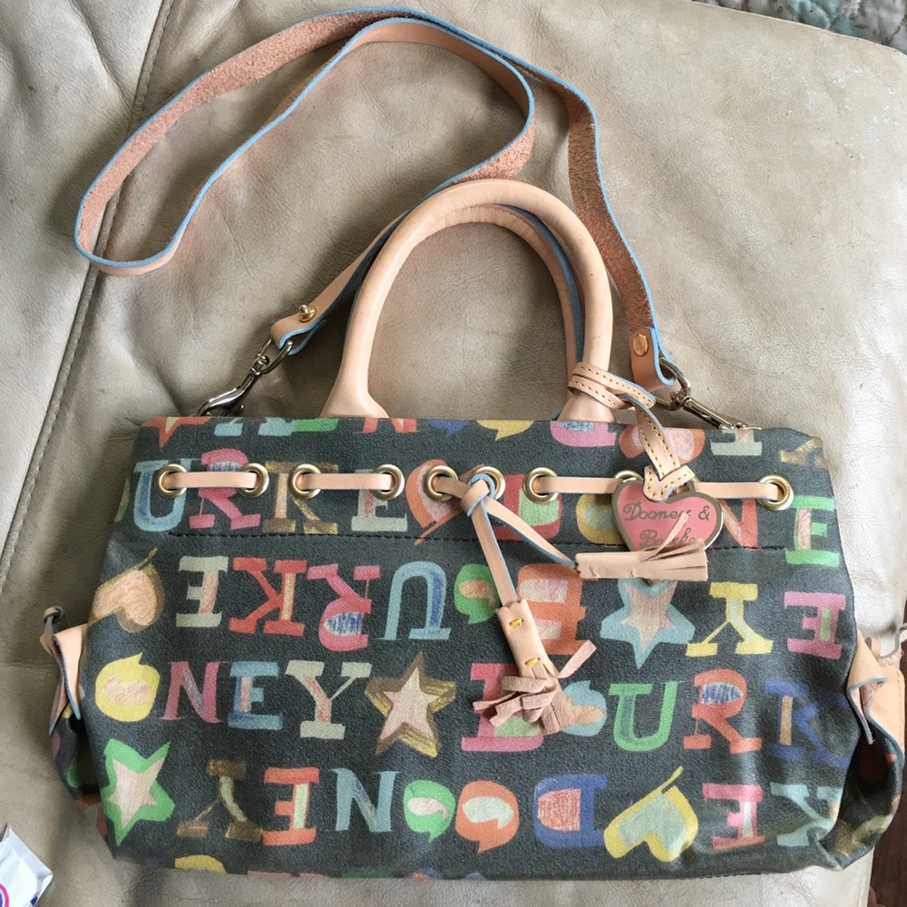 Dooney & Bourke mini tassel tote - 100% Authentic