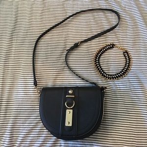 Black cross body bag
