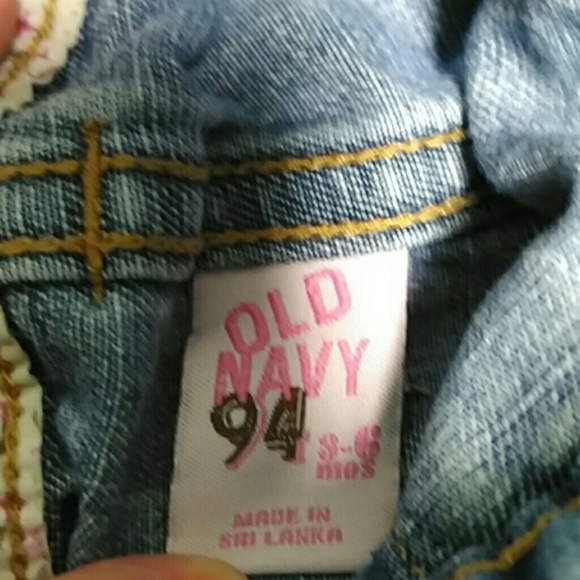 Girls Old Navy Overalls Size 3-6 Months - Picture 3 of 4