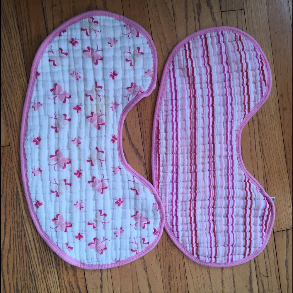 4 pack Aden + Anais burpy bib Girls