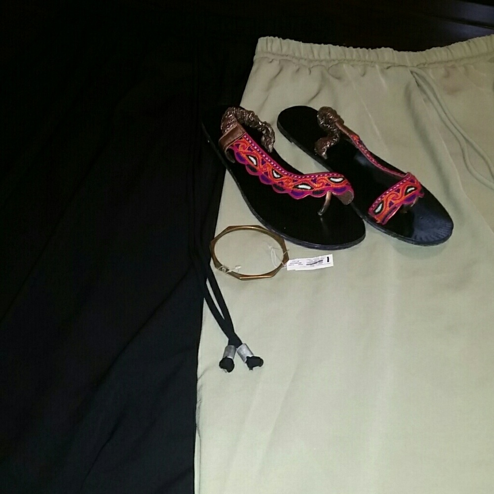 Boho Skirts ,Sandals  and Bangles Bundle! - Picture 3 of 4