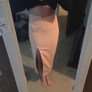Beautiful peach skirt