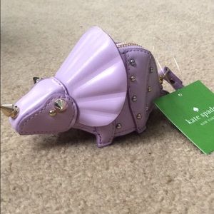 Kate Spade Whimsies Triceratops Coin Purse