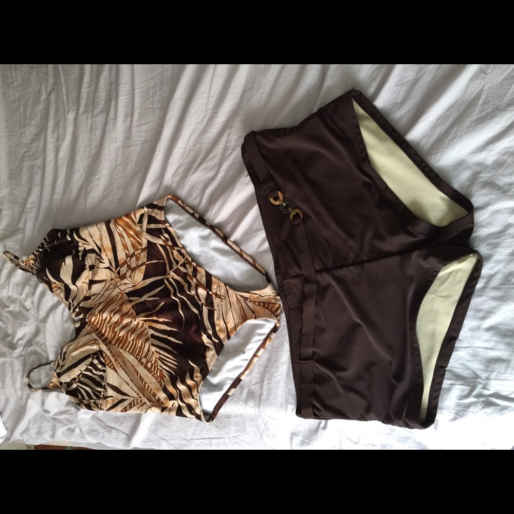 Swim suit w/swim shorts