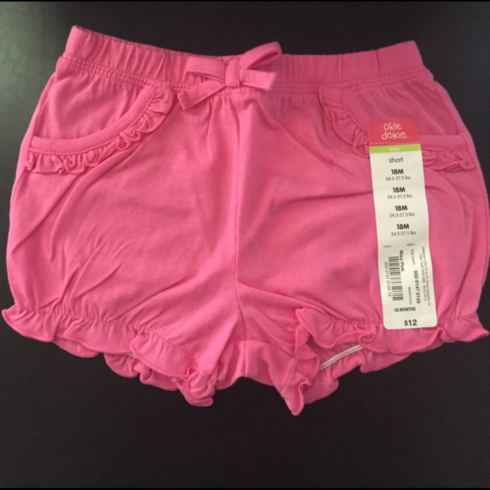 Toddler Pink Shorts