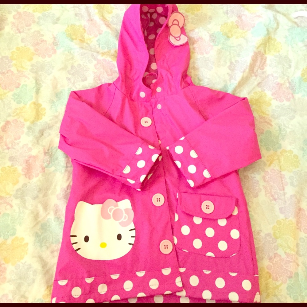 Hello kitty rain coat