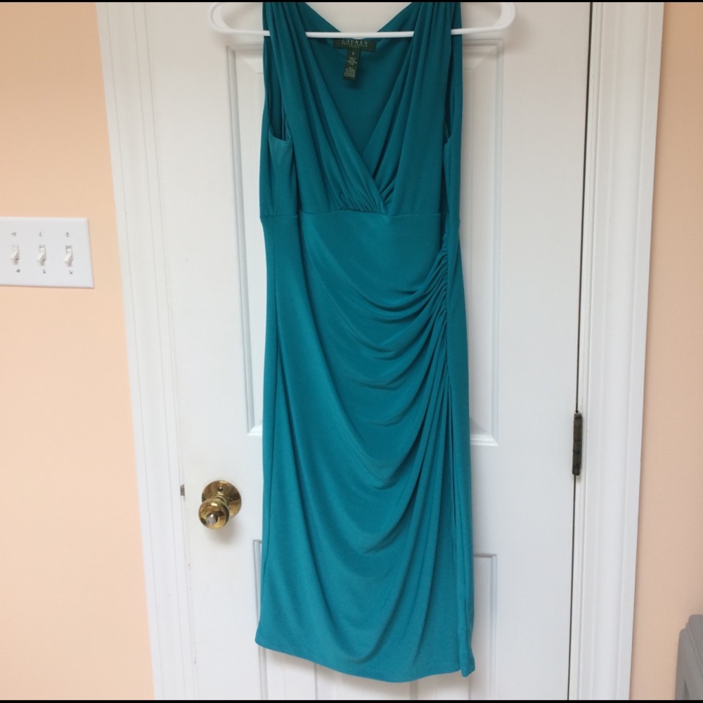 Sexy blue/ green dress