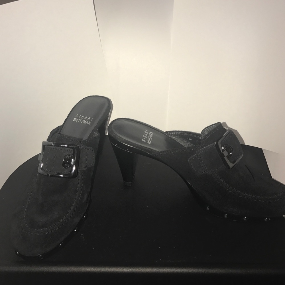 BRAND NEW Stuart Weitzman open back  heels Size 5