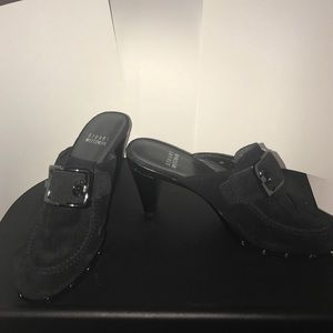BRAND NEW Stuart Weitzman open back  heels Size 5