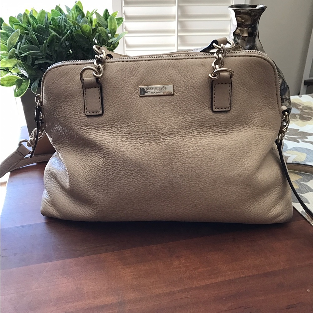 Kate spade genuine leather cross-body bag