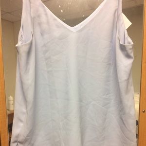 TOPSHOP pale blue camp/tank