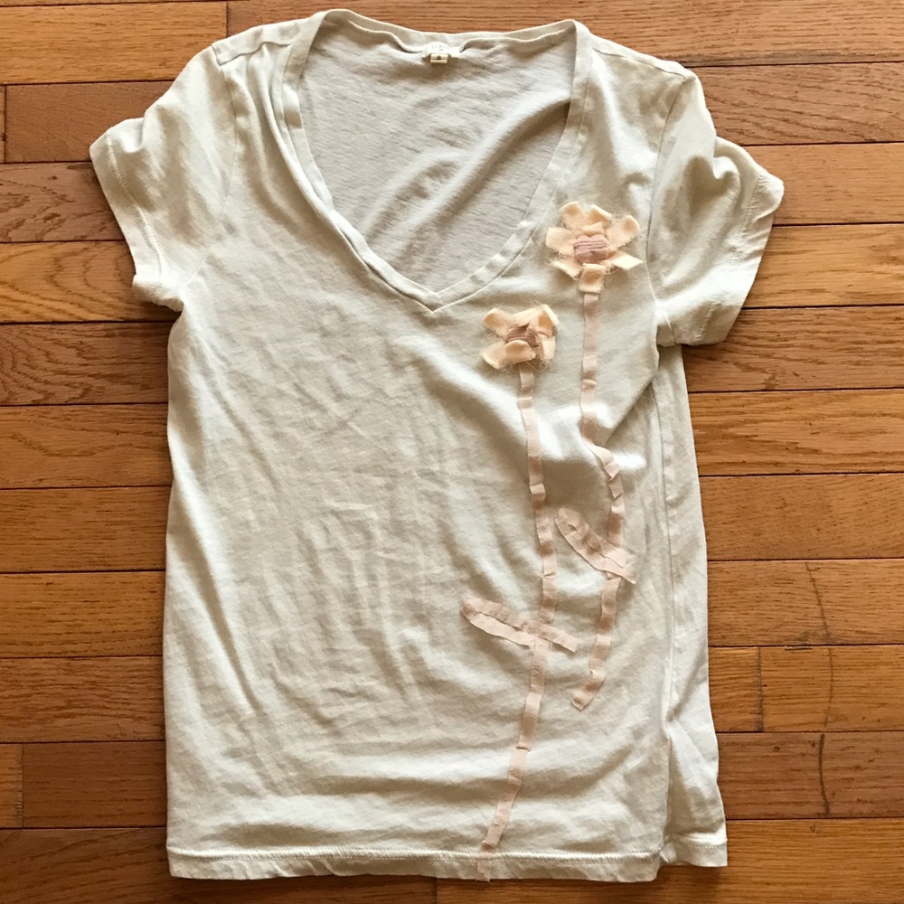 Jcrew small fashion tee