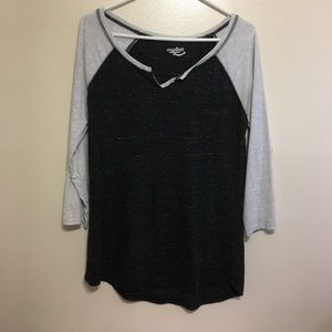 Joe Boxer 3/4 sleeve top