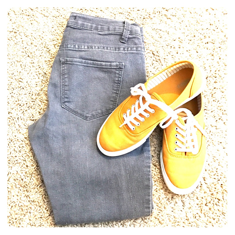 Mustard Yellow Sneakers