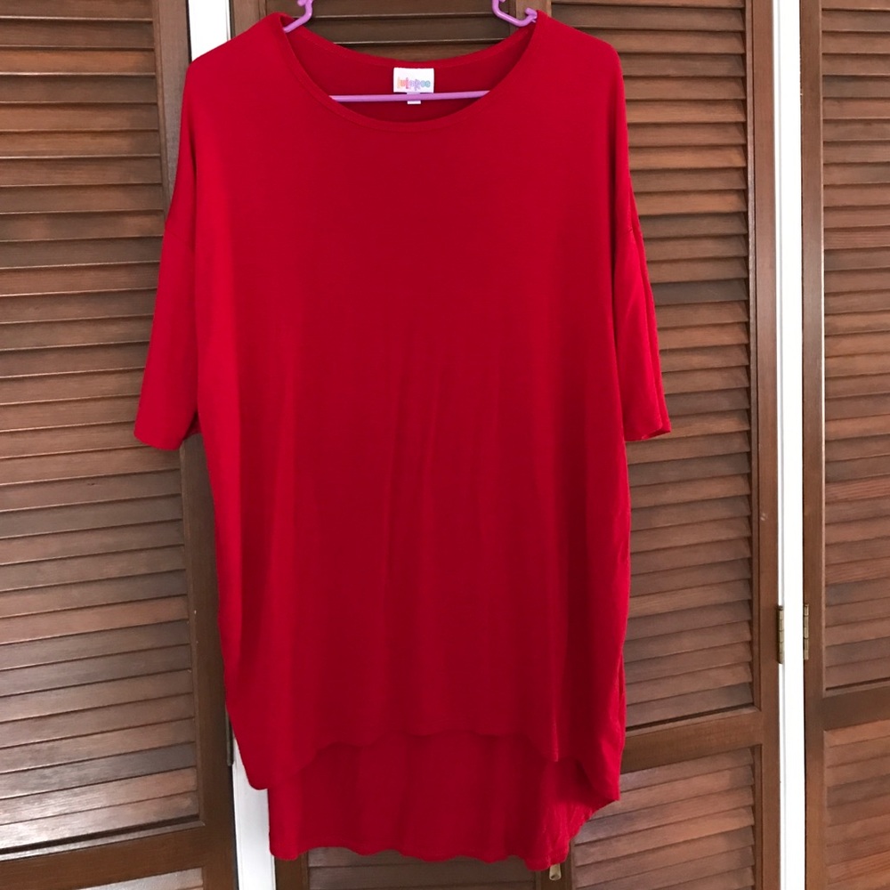 LuLaRoe Irma. Size XS. Red