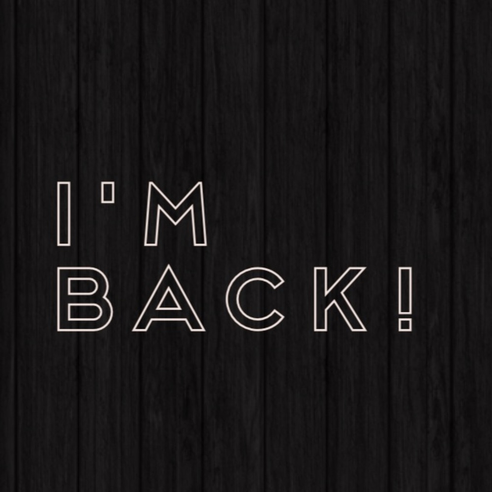 After a Break, I'm Back in the Game!