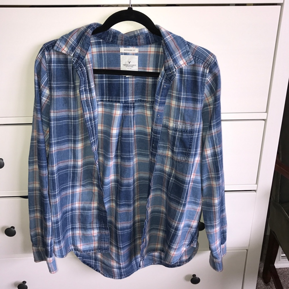 Boyfriend fit flannel