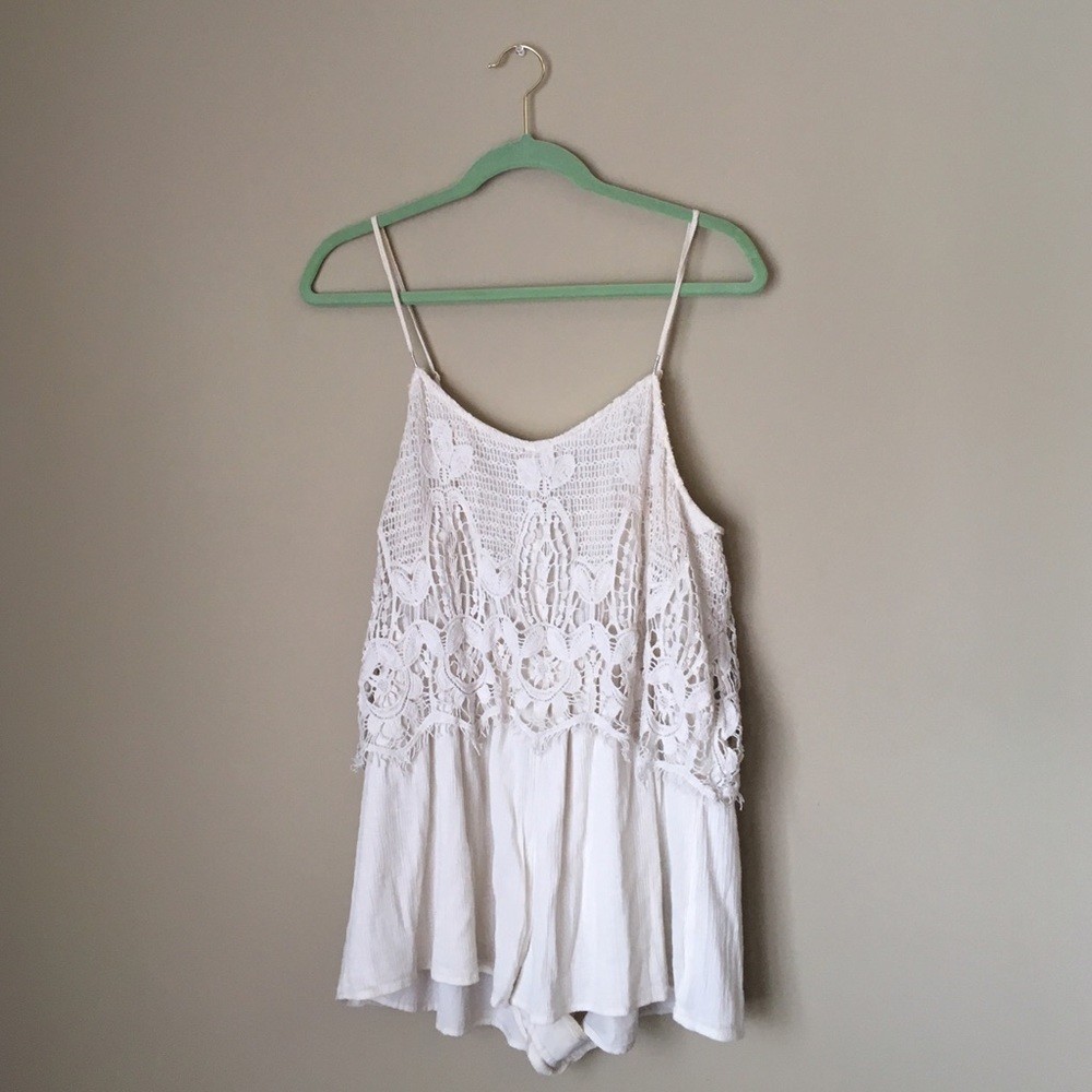 Crochet romper