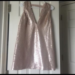 Sparkly mini dress