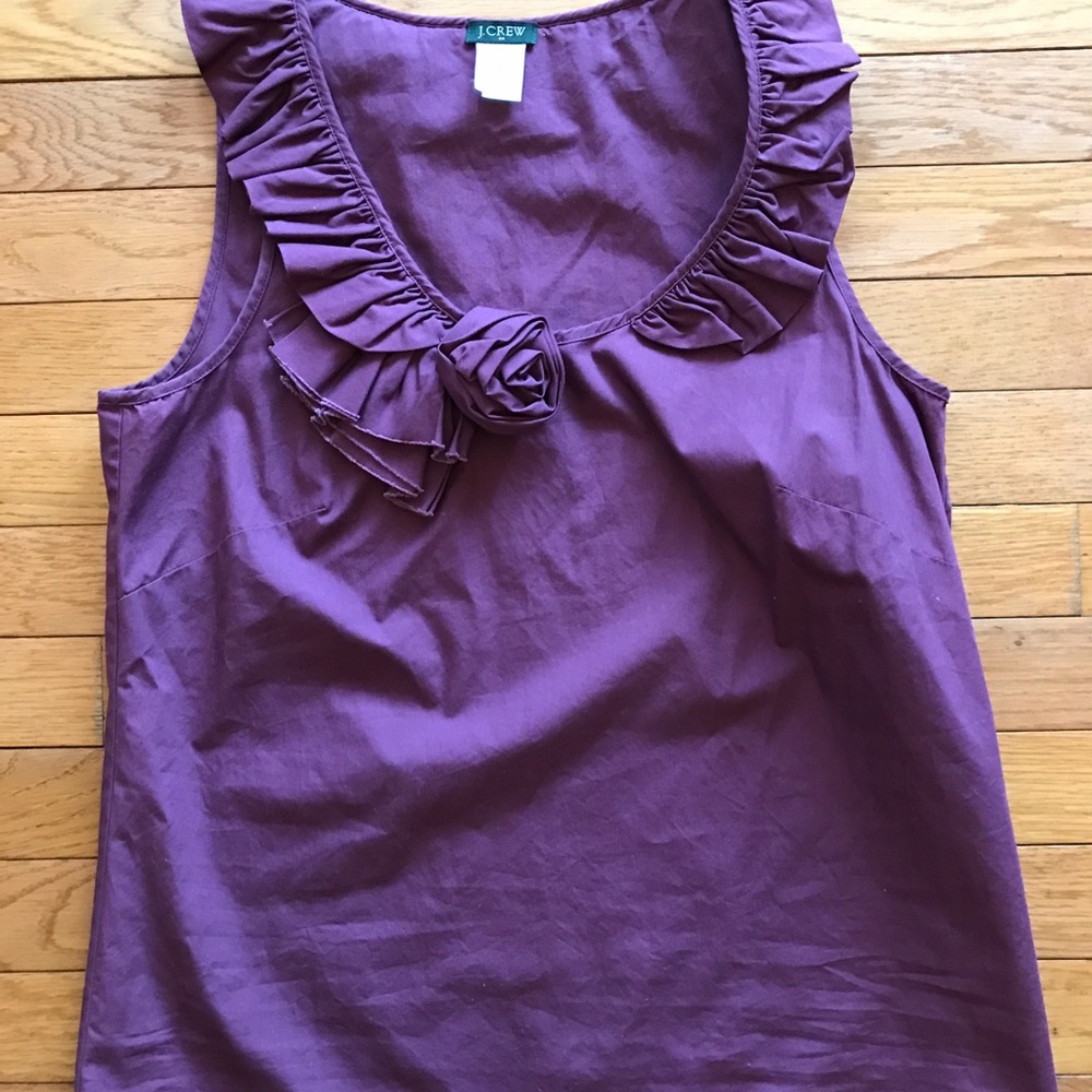 Jcrew small purple tank top