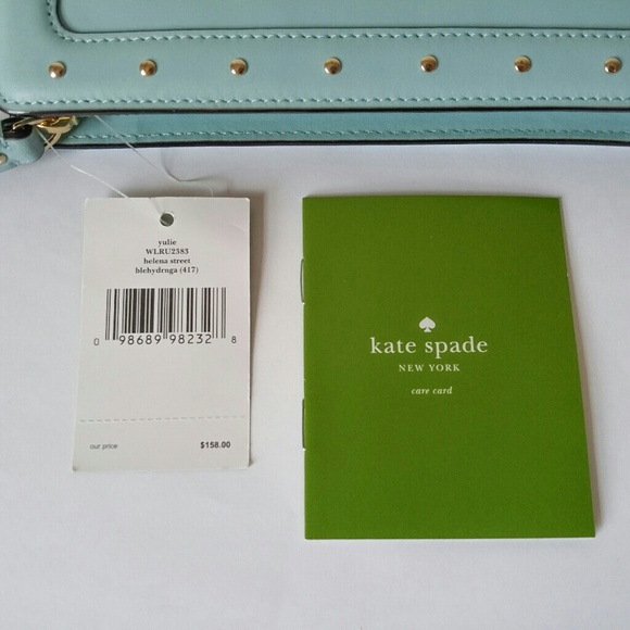Gifts! Kate Spade Wristlet Baby Blue 3-Piece Set - Picture 5 of 7