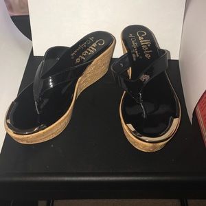 Callisto of California Sandal Wedges