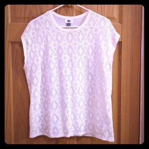Women's Old Navy lace top