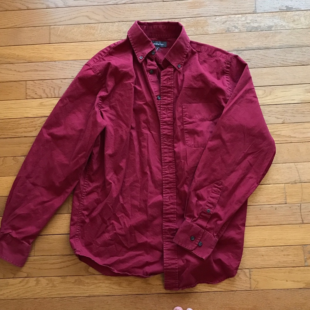 Croft and barrow men's medium button up