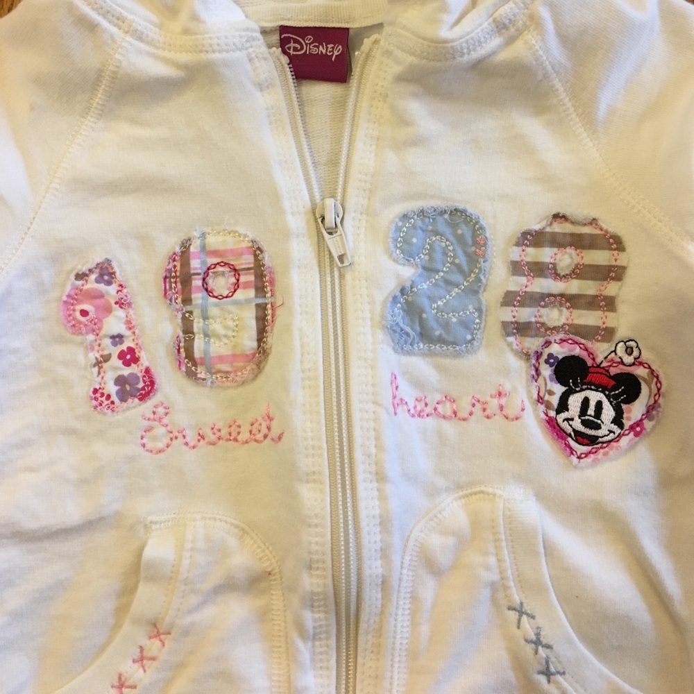 Disney 3T short sleeved hoodie